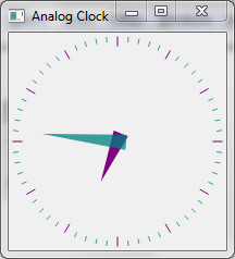 Analog Clock Example